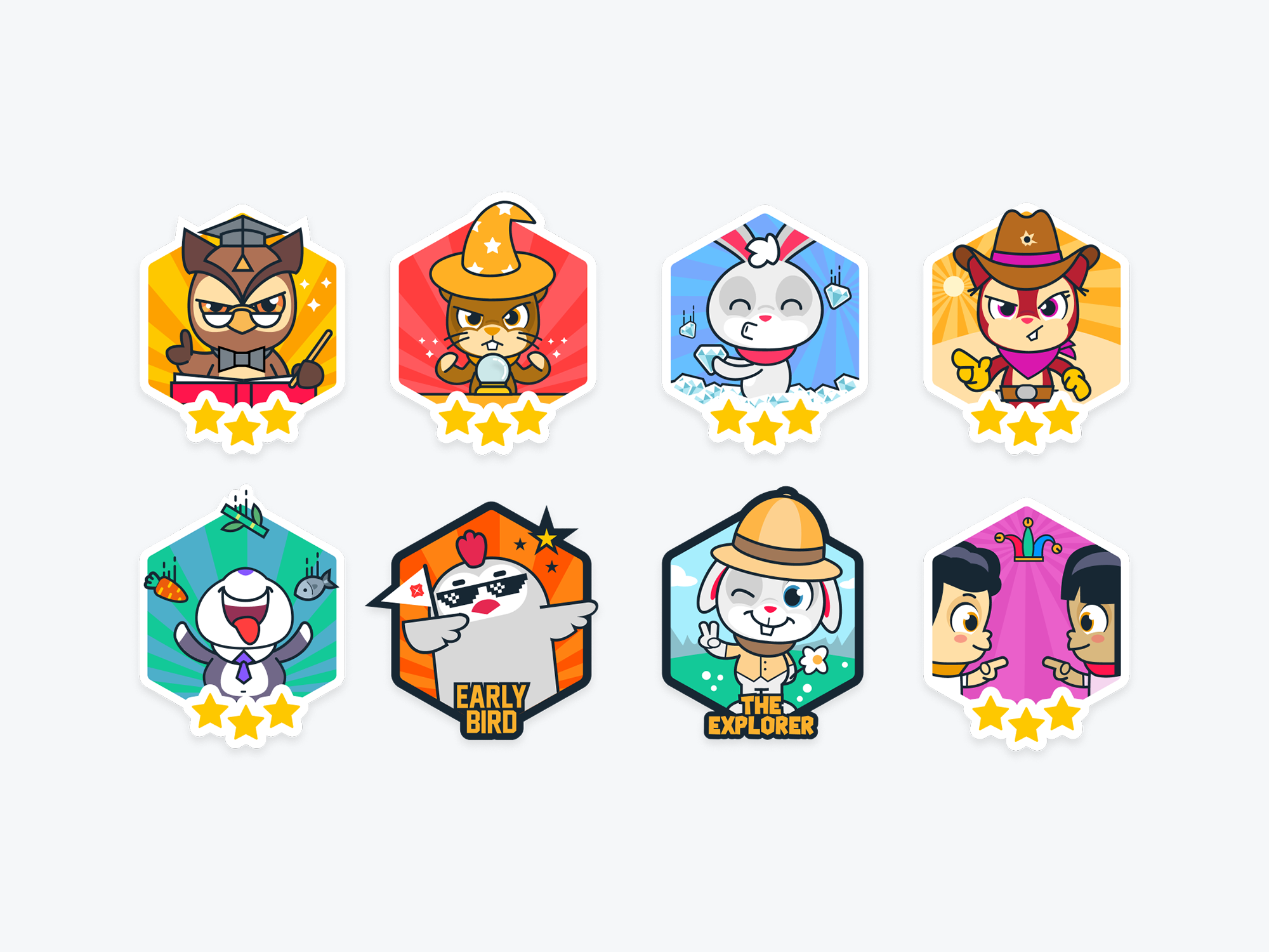 Gamified Quizzes for financial app educational game game characters game interface game ui game ux gameart gamedesign gamification