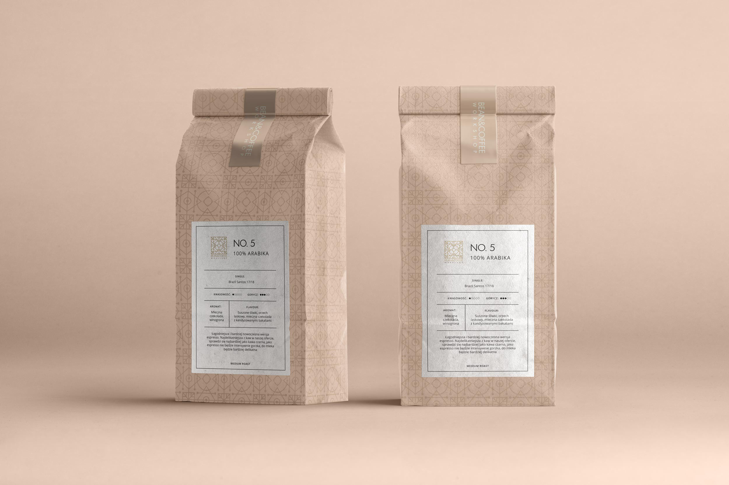 Bean & Coffee branding concept arabica brand pattern branding coffee coffee brand coffee branding coffee packaging coffee roaster minimal minimal packaging packaging pattern roaster logo