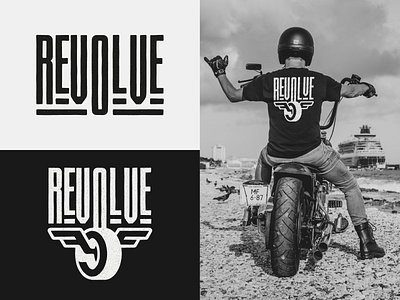 Revolve Branding - A Halfords Design System branding logo t shirt wordmark