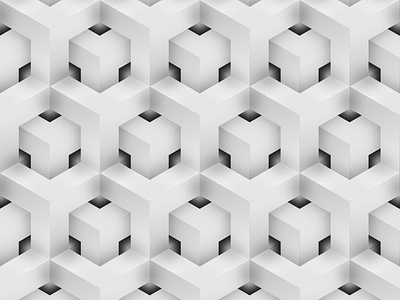 Pattern cube geometric hexagon pattern tiles