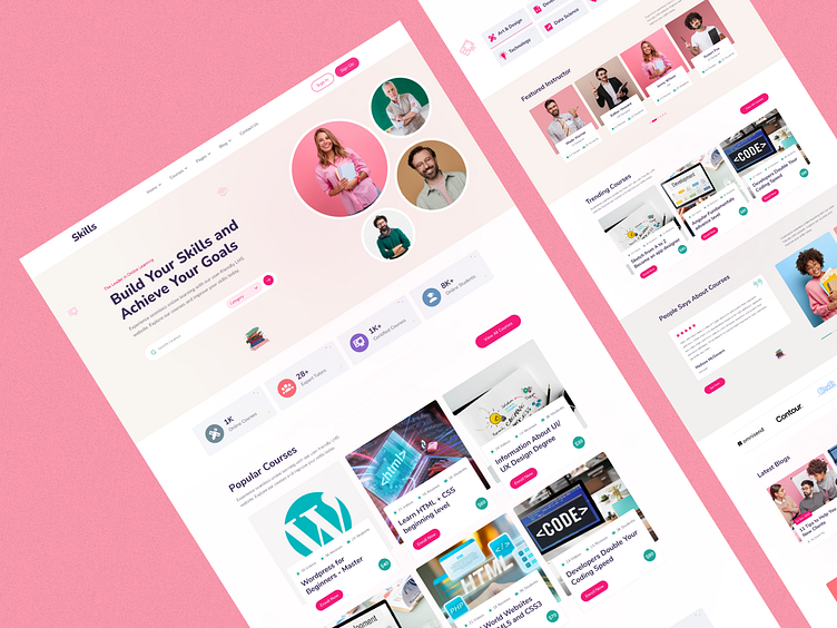 Lms Website Design By Ranu Hasan рџџ On Dribbble Lms Website Design By Ranu Hasan рџџ On Dribbble
