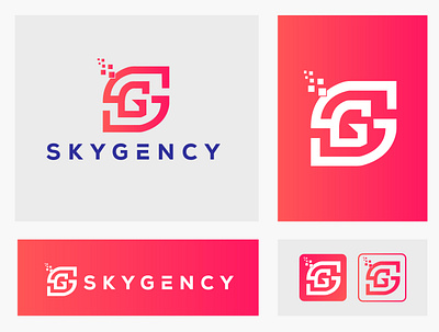 Modern logo, logo design, logotype brand brandidentity branding icon identity logo logodesign logomark logos logotype mark modernlogo skygency logo vector