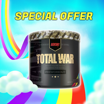 Total war - special offer branding design graphic design vector