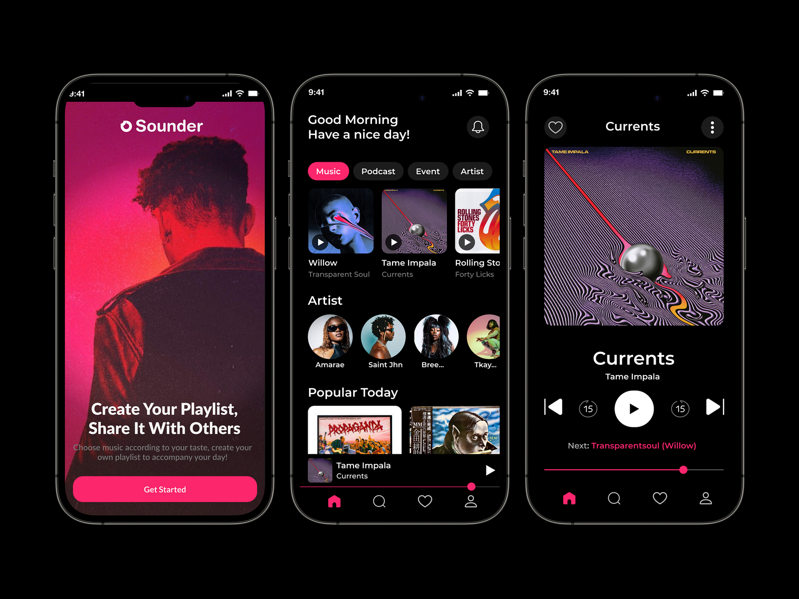 Music Streaming App (remake) By Sika Antwi On Dribbble