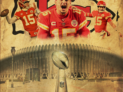 Kansas City Chiefs #15 Patrick Mahomes Black Super Bowl LIV Golden