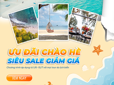 Summer Sale Poster Design Template (Free Download) advertising beach discount flyer holiday hot island party poster promote sale summer template travel tropical