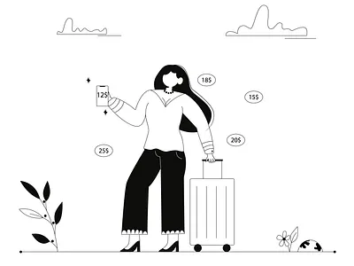 Taxi app from Canada adobe illustrator app branding cab car character design flat illustration graphic design illustraion journey modern people price taxi travel ui vector website woman