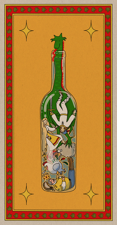 brochure for a wine festival in Romania 2d artwork brochure brochuredesign character design folk illustration procreate wine