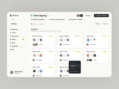 Flows List Admin Dashboard: Analytics UX components ui dailyui desktopapp ecommerce ecommerceui figmadesign onlineshop shopping store uidesign ux uxdesign web webapp webdesign website website ui