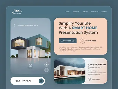 Smart Home | UI UX design agency website design app branding design digital marketing graphic design illustration ui ui design uiux design web design website design wix web design wix website wordpress customization wordpress website wordpress website design