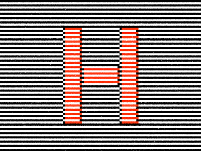 Horizontal Heights 36daysoftype h type typography
