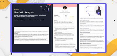 Heuristic Analysis Report ux research