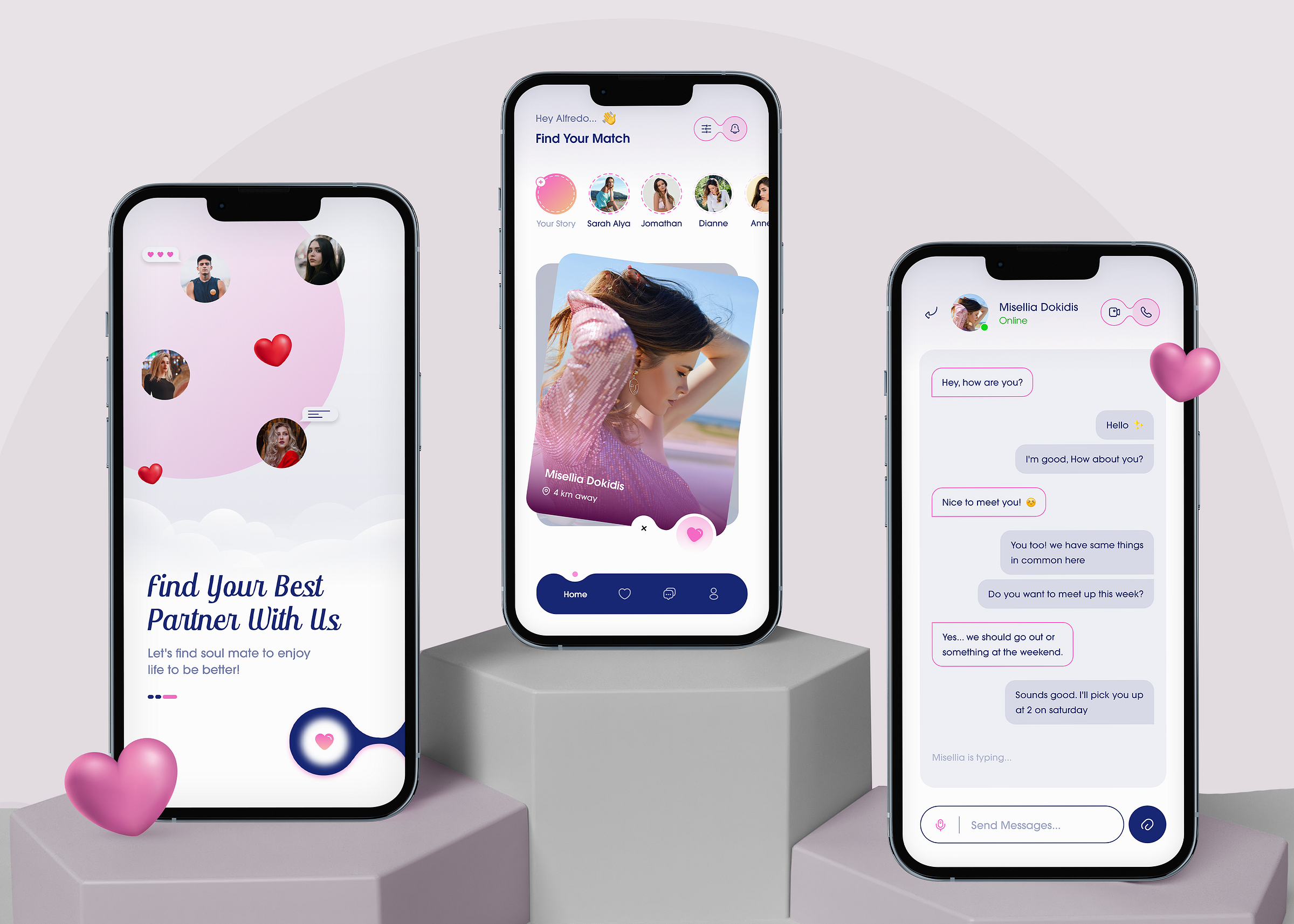 Dating App Design To Find Your Perfect Match📱💞 By Excellent Webworld On Dribbble 2209