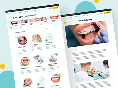 Petramed - Dental clinic website redesign dental dental clinic dentist dentist website dentistry design doctor health health care implants medicine orthodontics redesign services teeth tooth ui website