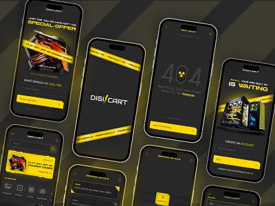 Computer Accessories App Dashboard ui