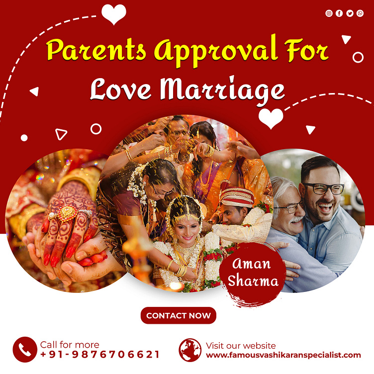 parents-approval-for-love-marriage-by-vashikaran-specialist-on-dribbble