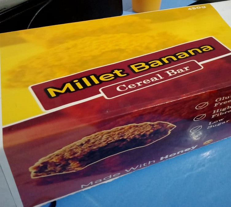 Millet Banana cereal Bar, Product design by Benson Angachi on Dribbble
