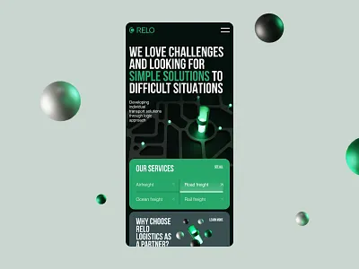 Logistics Company Mobile Website | Solar Digital app design design logistics logistics app logistics app design logistics company logistics company app logistics company mobile logistics company mobile website logistics company website logistics mobile website mobile mobile app mobile app design mobile design ui ux