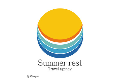 travel logo 2023 branding bright logo for relaxation business analytics design holiday in another country holiday logo holidays outside the country logo popular logo seaside seaside resort seaside vacation summer rest travel agency travel company travel logo travel logo idea vacation vector