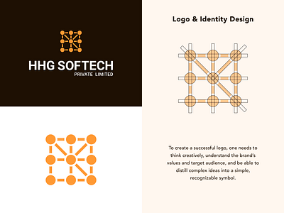 IT Company Logo with Dot branding design graphic design logo vector