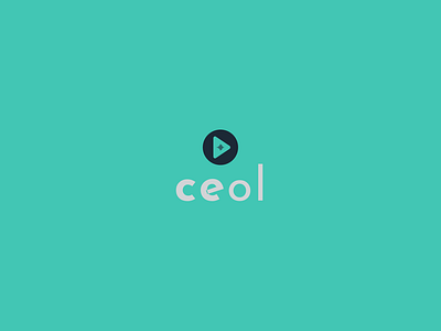 Logo Ceol - Online Music Streaming Application app appdesign branding design graphic design logo logo design logodesign mobileapp mobileappdesign music musicapp onlinestreaming podcast record recording sound stream streaming streamingapp