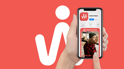 Watch & Match branding design graphic design logo ui ux