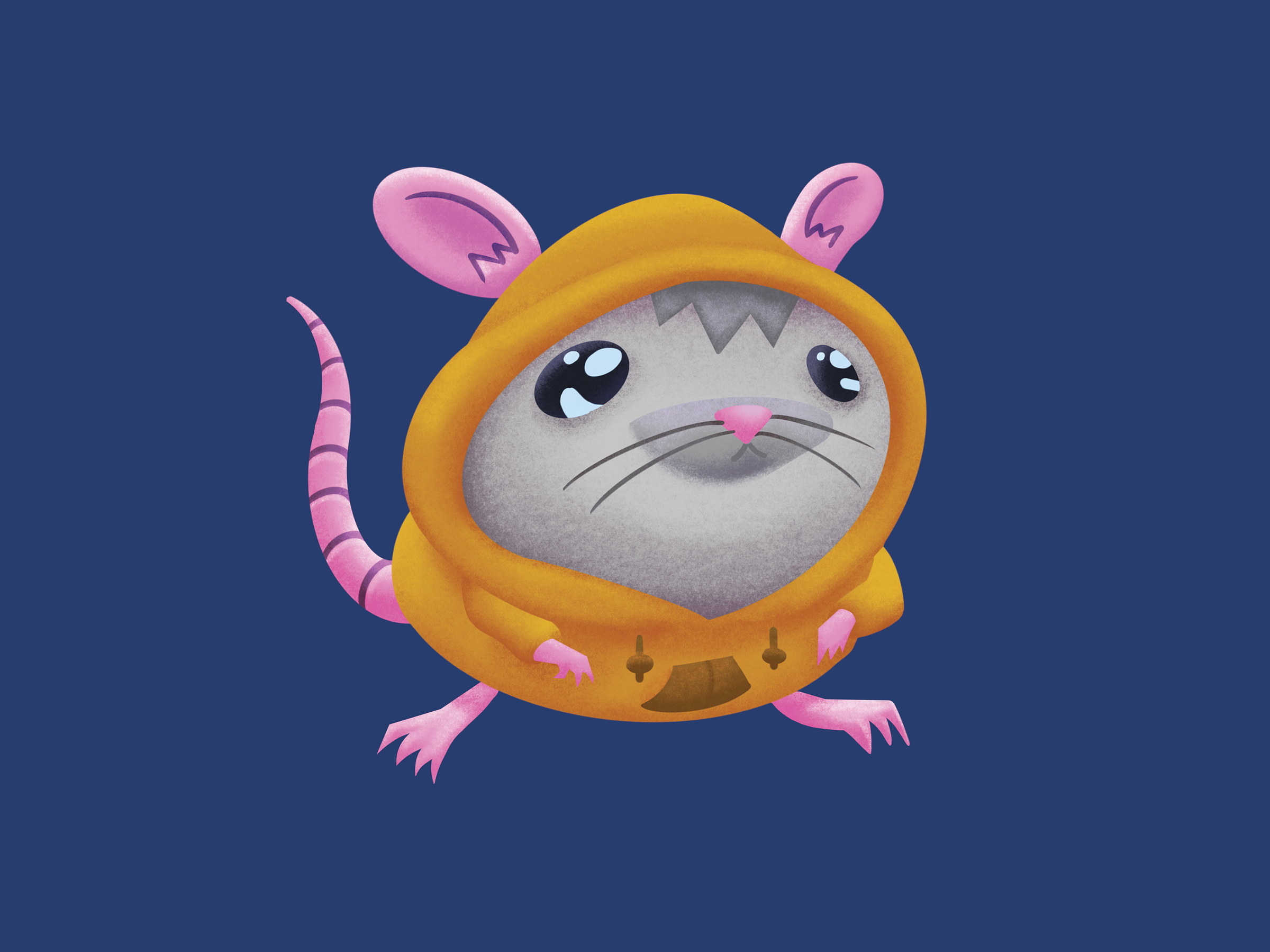 Hood Rat Sticker by Travis Cumbest on Dribbble