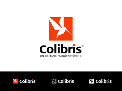 Colibris ODM | Logo Design 3d printing animal design bird logo branding cutout geometric hummingbird icon logo design manufacturing mark metal industry stencil symbol