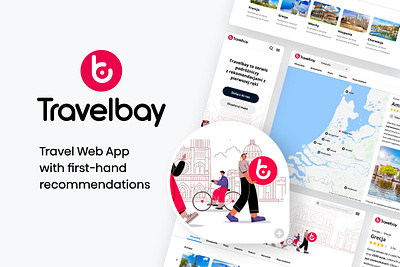 Travelbay - Travel Web App design travel