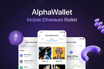 AlphaWallet - Mobile Ethereum Wallet app crypto crypto wallet ethereum ethereum wallet web 3 wallet web3