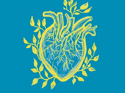 Cœur de l’Ukraine branding cœur design graphic design hearts illustration logo love picture procreate ukraine