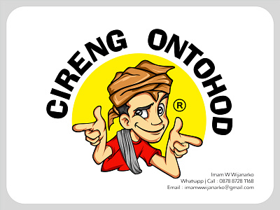 logo-cireng-ontohod boy logo cafe logo cartoon logo coffeeshop logo culinary logo custom logo drink logo face logo food logo jasa logo kitchen logo lettering logo logo character logo kuliner logo makanan logo minuman my face logo restaurant logo snack logo your face logo