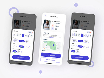 Online Doctor Consultancy App app app design apps doctor mobile app mobile app design online doctor