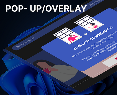Pop up/ Overlay - DailyUI 016/100 app branding design graphic design illustration logo typography ui ux vector