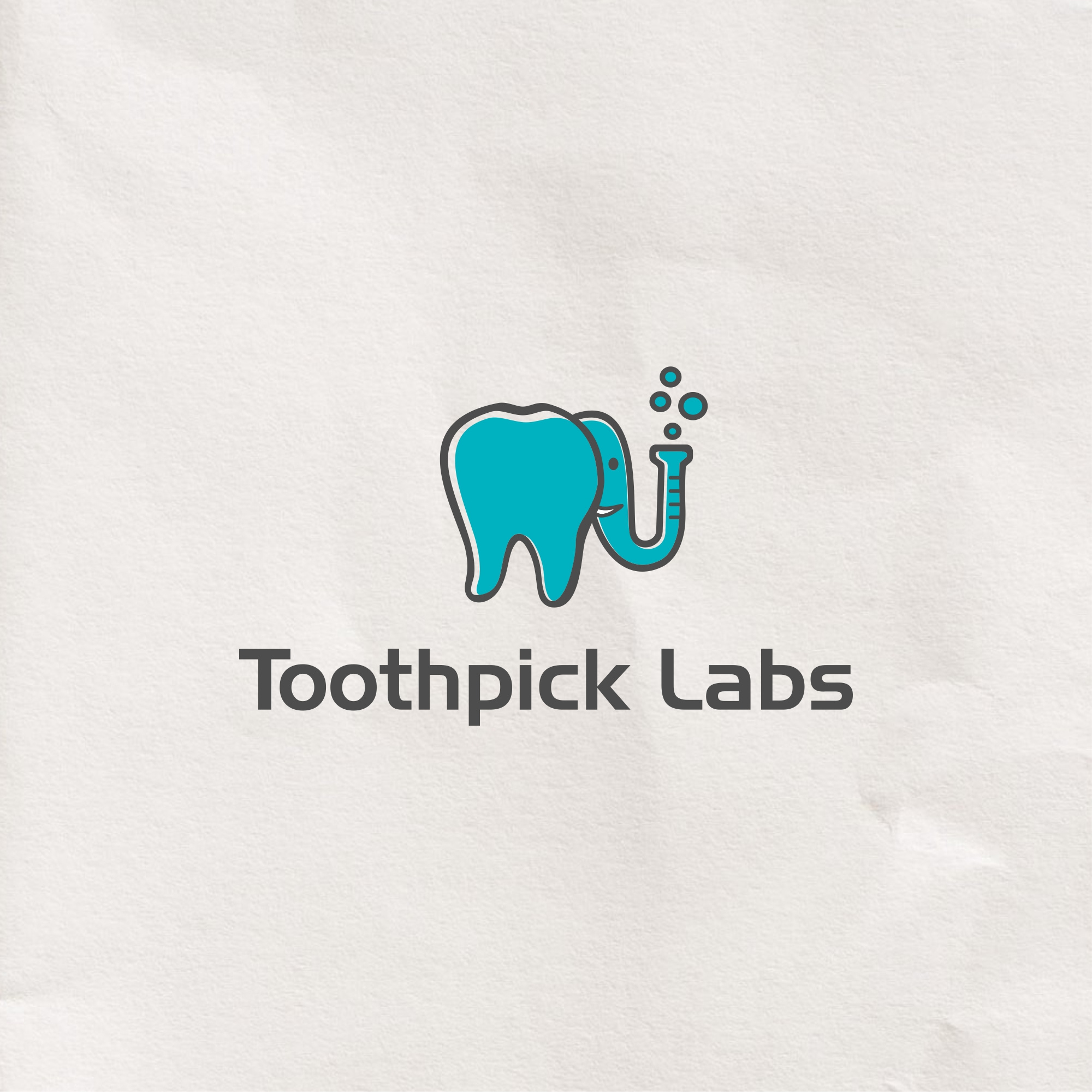 Smart and Playful Elephant Logo for Toothpick Labs abdul brand agency brand design brand identity branding design design gravisio illustration logo logo design rohman ui