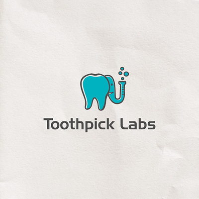 Smart and Playful Elephant Logo for Toothpick Labs abdul brand agency brand design brand identity branding design design gravisio illustration logo logo design rohman ui