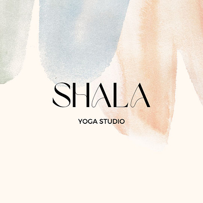 Shala Yoga Studio branding design graphic design logo