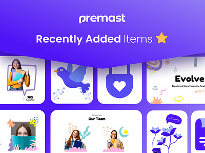 Premast | Recently Added Items ⭐️ business creative design icons illustration love powerpoint powerpoint template ppt presentation slides spring