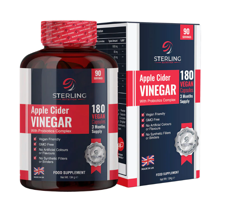 Shop Apple Cider Vinegar Capsules With Probiotic Complex by Sterling