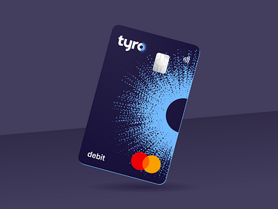 Tyro Debit Card branding credit card design finance fintech graphic design print print design