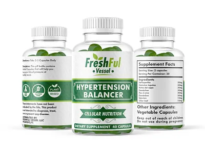 Supplement Bottle Label Design balancer bottle custom fresh graphic design label design product label design supplement