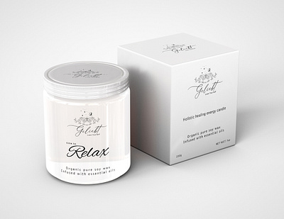 Premium Candle Packaging Design candle candle label custom candle label design label label design product label design relax scent scented scents