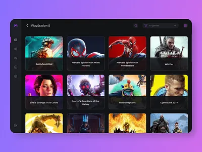 Gamer | App Design app computer game design game games ui ux