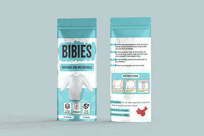 Bibies Product Packaging Design bag bag design bag packaging design bibs design design graphic design label design package design packaging packaging design pouch pouch design pouch mockup pouch packaging pouch packaging design product design product label design product packaging design supplement label supplement label design