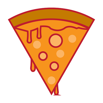 Pizza with Illustrator CC branding business company design graphic design illustration logo pizza vector