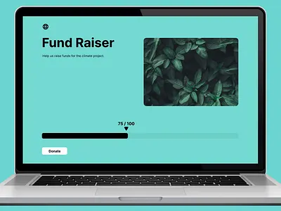 032 Crowdfunding Campaign 032 032crowdfunding campaign adobe xd app design campaign crowdfunding crowdfunding campaign daily ui dailyui dailyui032 design figma flat design graphic design minimal mockup ui website