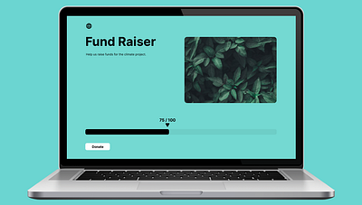 032 Crowdfunding Campaign 032 032crowdfunding campaign adobe xd app design campaign crowdfunding crowdfunding campaign daily ui dailyui dailyui032 design figma flat design graphic design minimal mockup ui website