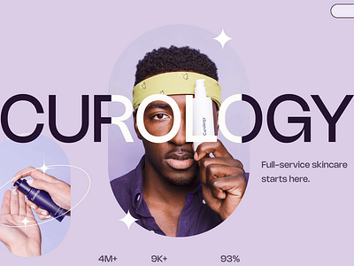 CUROLOGY Re-brand Concept branding concept design figma rebranding ui