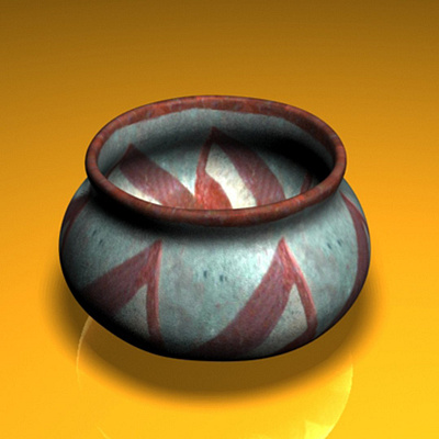 antique pot 3d model render 3d 3d möodel 3d render