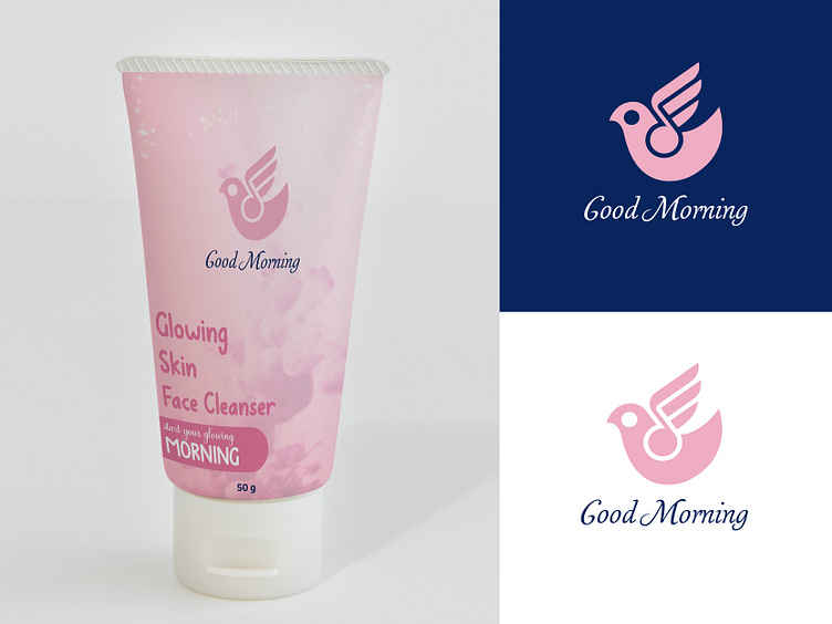 Good Morning Face Wash brand logo design by Vibrant Visual
